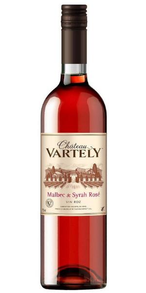 Malbec & Syrah Rosé rúžové víno polosladké 0,75l CHÂTEAU VARTELY