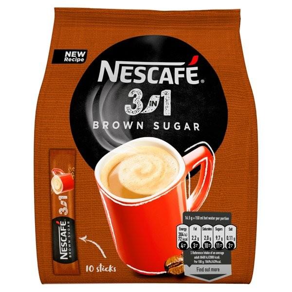 NESCAFÉ 3v1 hnedý cukor