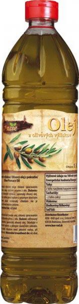 Olej z olivových výliskov 1l Naše