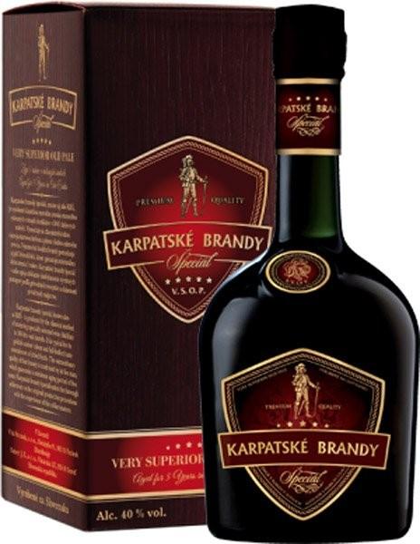 KARPATSKÉ brandy špeciál 40% 0,7l