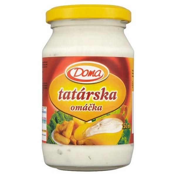 Tatárska omáčka 250ml DOMA 38%