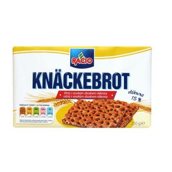 Racio Knäckebrot ražný s vlákninou 1x250 g