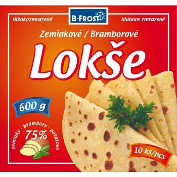 Zemiakové lokše mrazené 600g